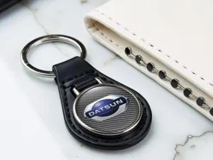 Datsun Porte-clés Cuir Perso Moderne Solide Bord Réglage